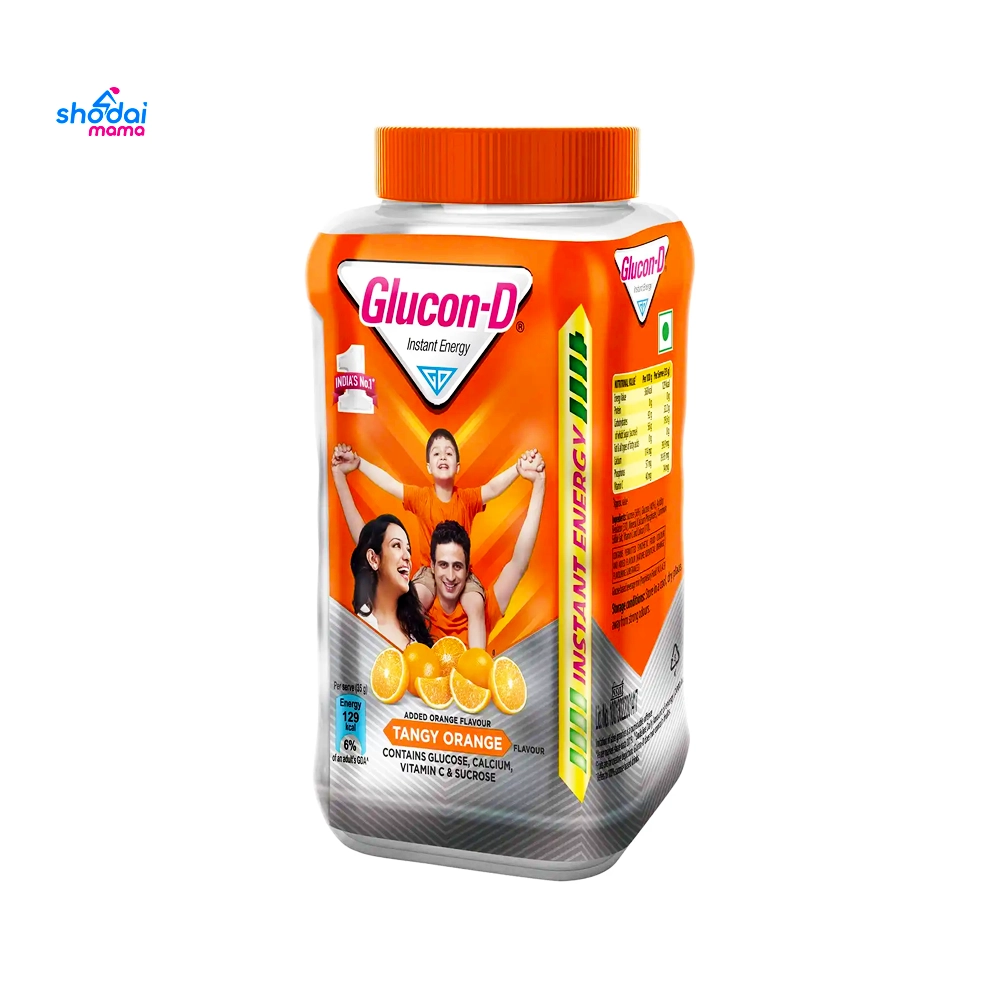 Glucon-D Instant Energy Tangy Orange 400gm